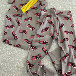 Fire truck pajamas